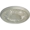Ekena Millwork Wakefield Ceiling Medallion (Fits Canopies up to 3 5/8"), 11 3/4"OD x 1 1/4"P, Flash Copper CM11WAFCS - alternate 5